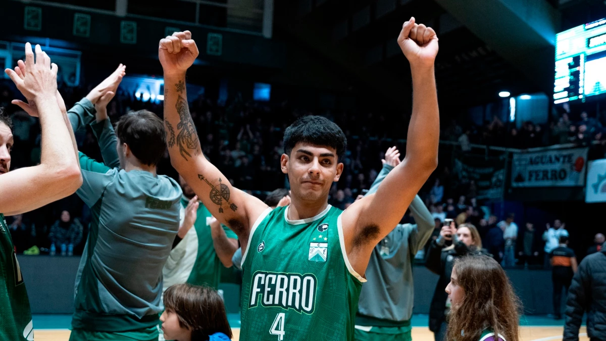 Emiliano Lezcano, uno de los puntales de Ferro que espera ver acción el sábado en el juego 4 ante Gimnasia de Comodoro | Foto: Prensa Ferro