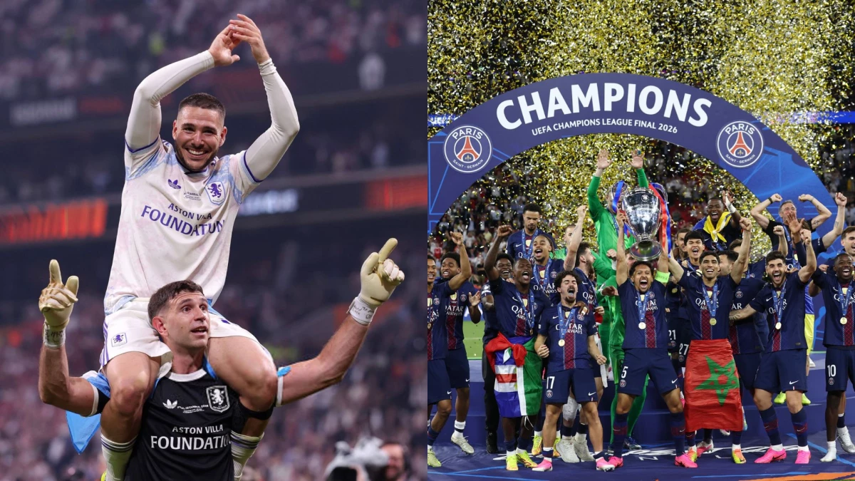 PSG - Aston VIlla se enfrentarán en la Supercopa de Europa.
