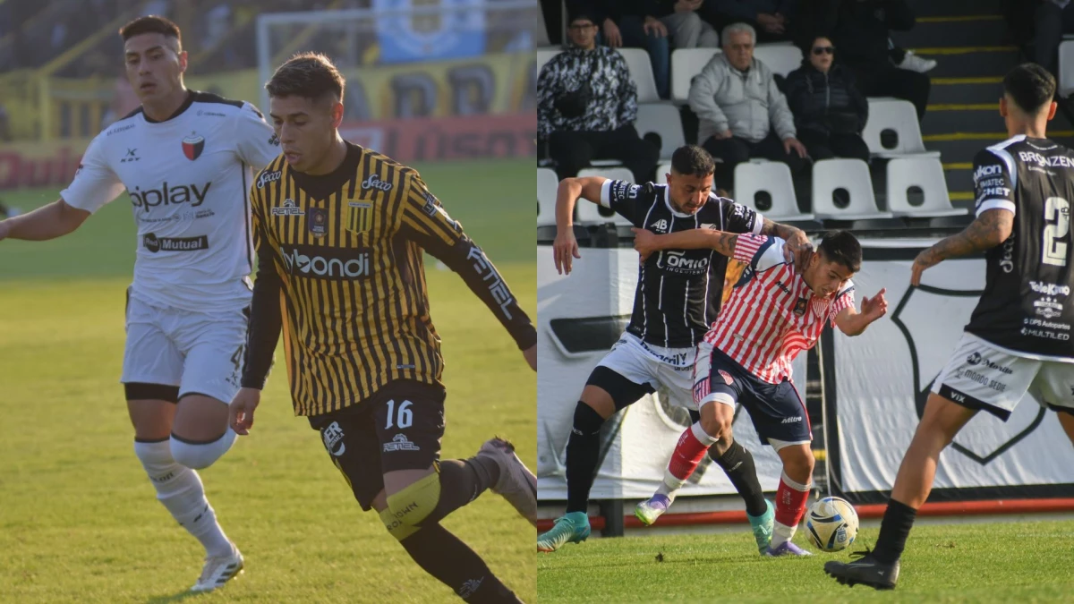 Fotos: @Club_AlteBrown y @clublosandes. Empates de Colón y Los Andes que los ubican provisoriamente arriba en la tabla de la zona A
