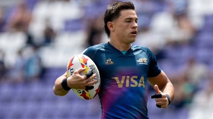 Marcos Moneta apoyó dos tries contra Fiji. Foto: Ignacio Gasparini Gaspafotos Prensa UAR