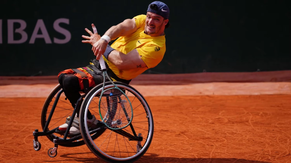 Comienza la acción para el Lobito Fernández en Roland Garros (Foto: Roland Garros).