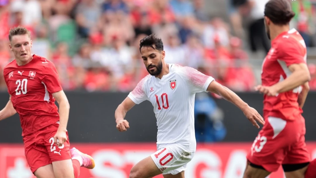 Mousa Al-Tamari, el 10 de Jordania que juega en Francia. Foto: @jordan.fa