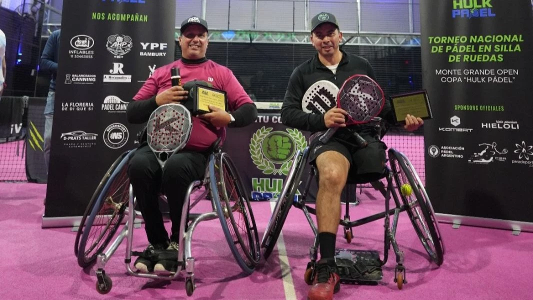 La dupla Diego Moliner y Diego Galeano&nbsp;rompió una racha negativa de cuatro finales consecutivas. (Foto: @ParaDeportesOk)