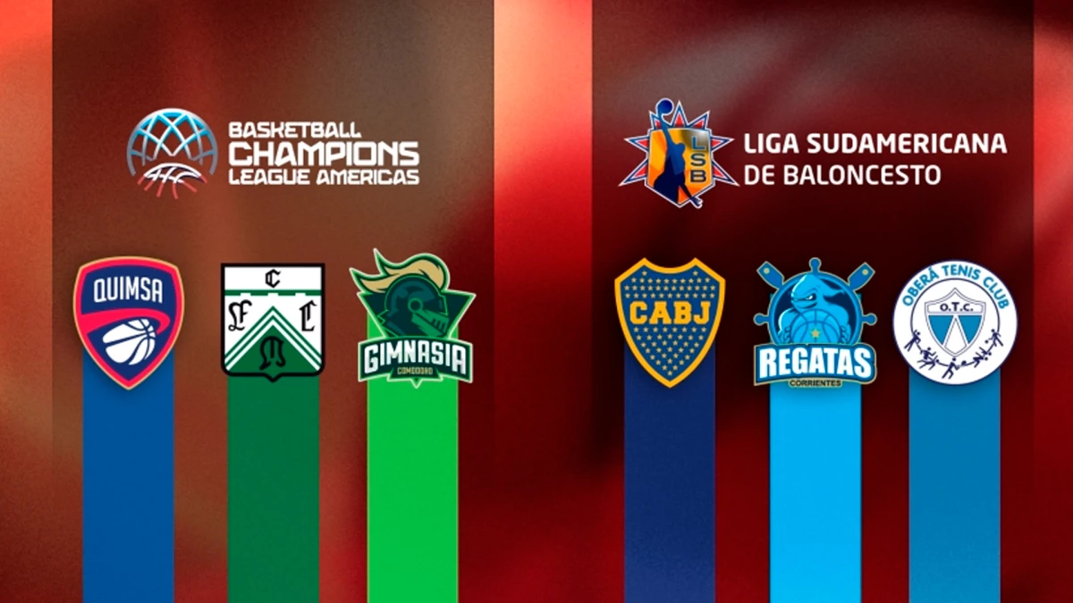 El mapa de equipos de la Argentina que jugarán BCLA y Liga Sudamericana | Foto: AdC