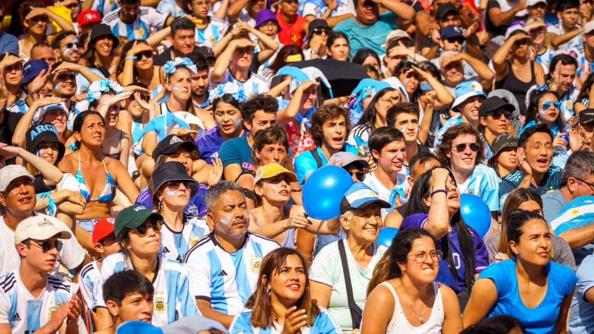 Los partidos argentinos se pondrán ver por pantalla gigante. Foto: Prensa Ciudad de Buenos Aires.