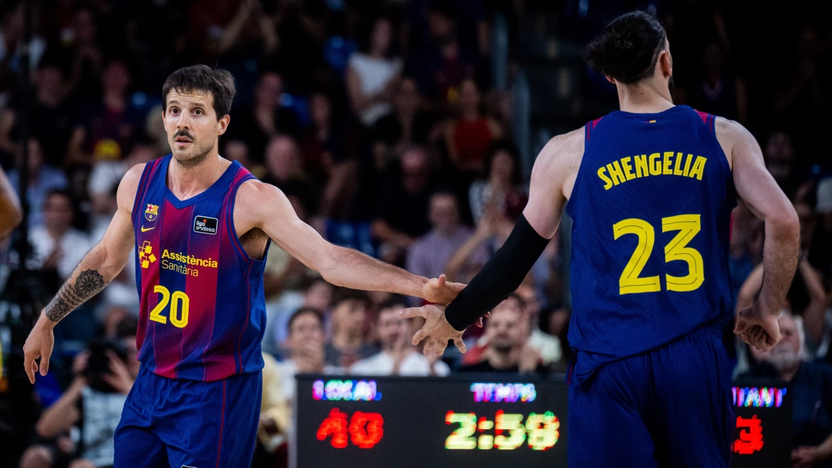 Foto: “X” de Barça Basket (@FCBbasket).