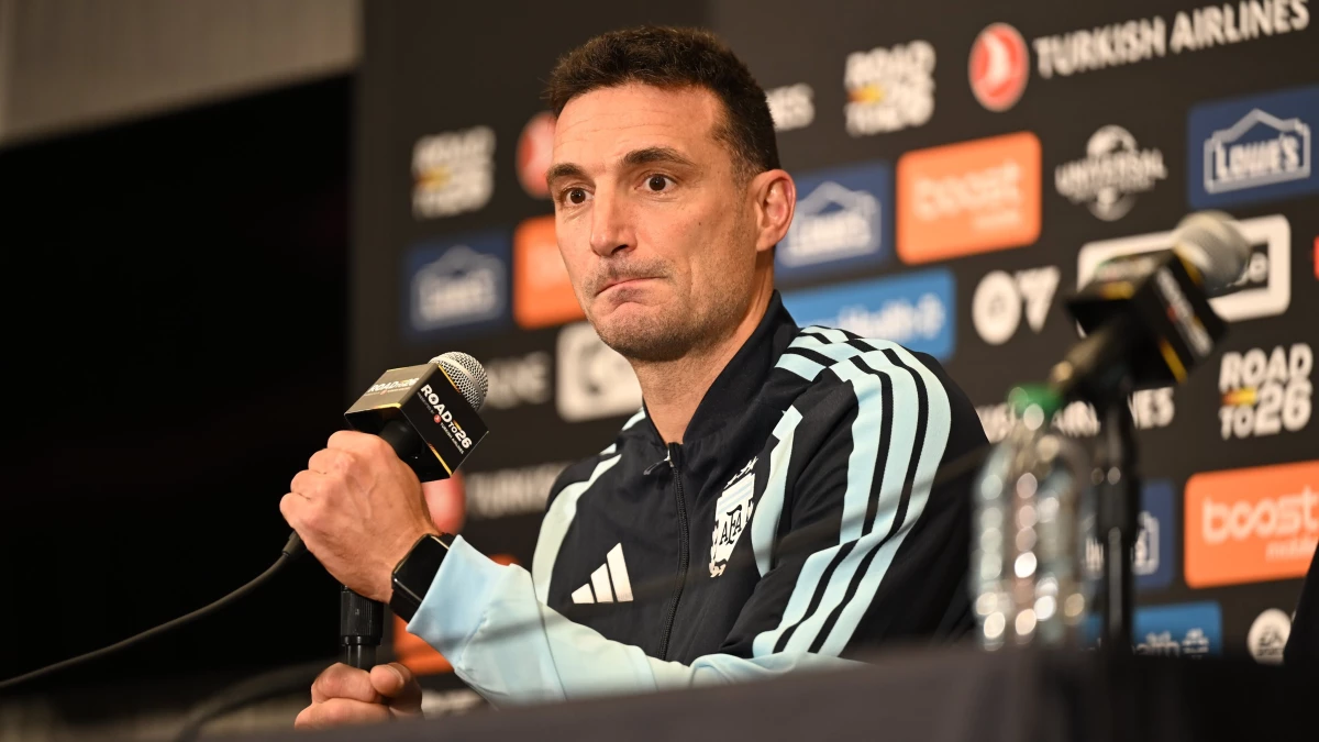 Foto: Scaloni se tomará “un par de días” antes de decidir al reemplazante de Balerdi.