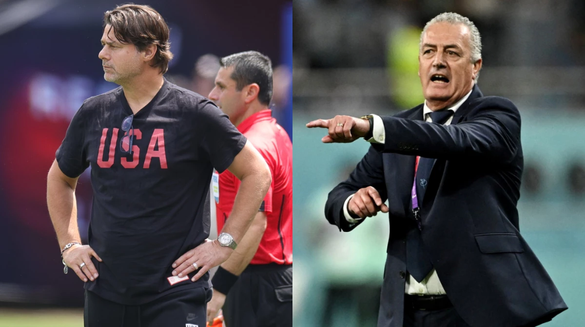 Pochettino y Alfaro, cruce de técnicos argentinos en el Mundial (Foto: redacción).