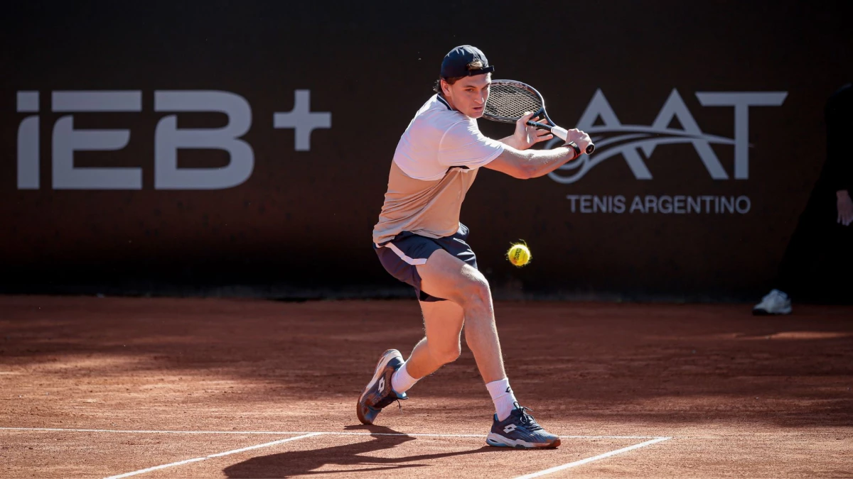 Luciano Emanuel Ambrogi.Foto: prensa Asociación Argentina de Tenis (AAT).