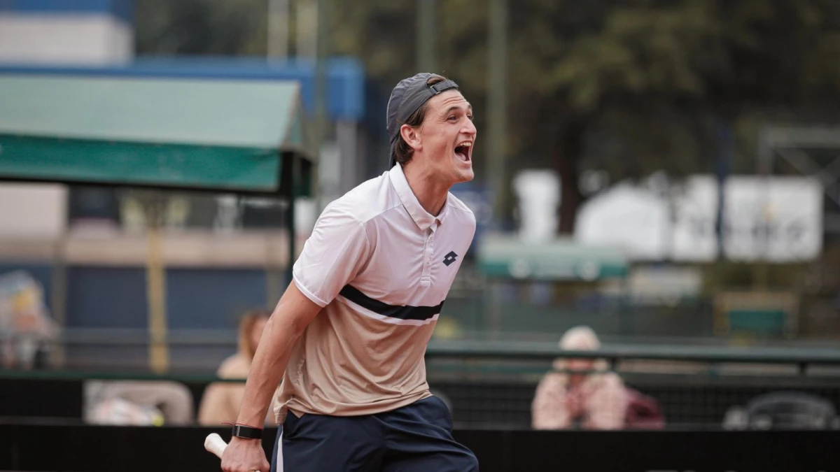 Luciano Ambrogi se quedó con el Challenger de San Miguel de Tucumán. Foto: prensa Asociaciíon Argentina de Tenis (AAT)