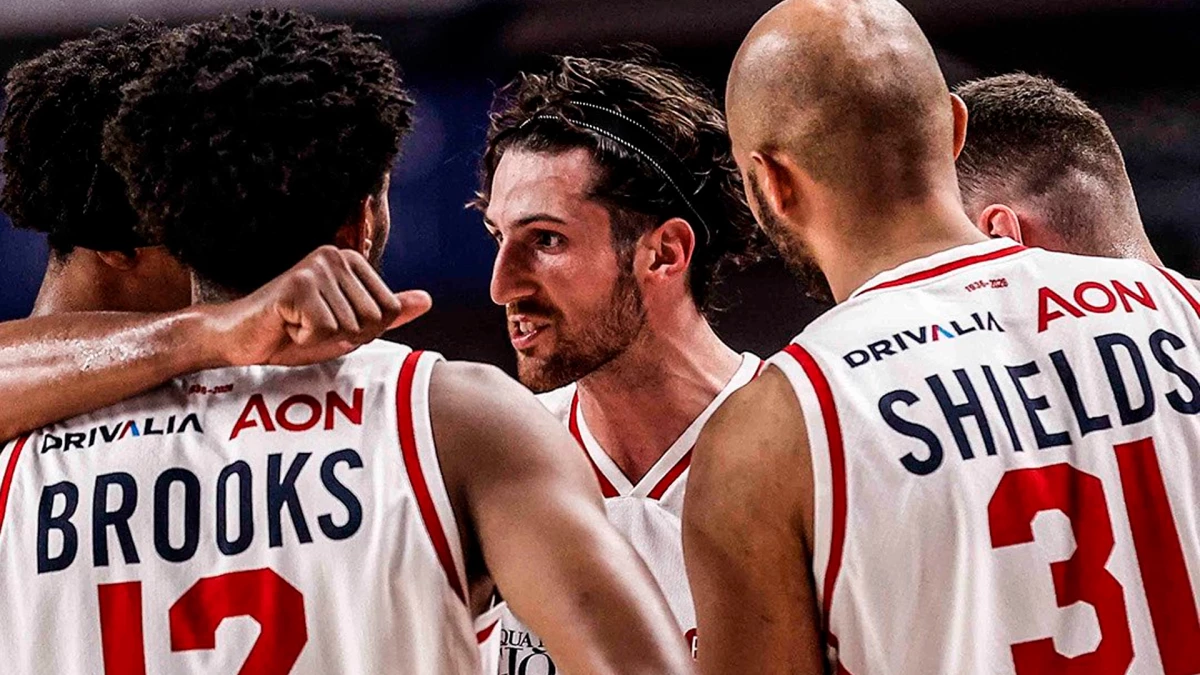 Foto:@OlimpiaMI1936. La cuarta final se jugará este jueves, otra vez en Venecia