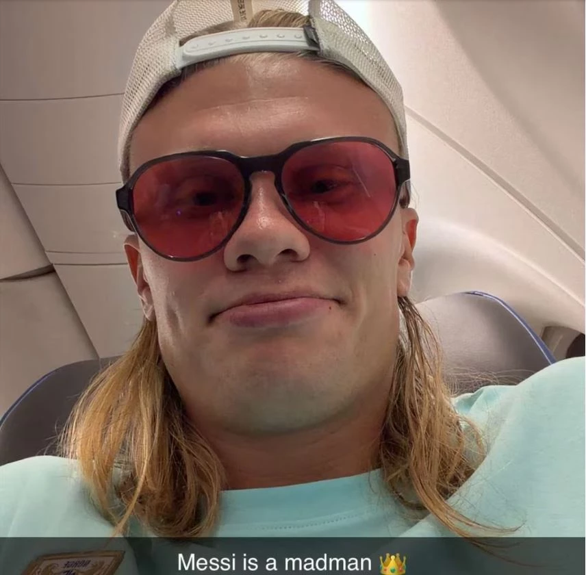Foto: Instagram Erling Haaland.