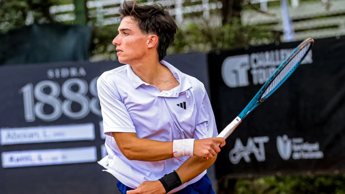 El argentino Lucio Ratti pasó a los cuartos de final del Challenger francés de Royan&nbsp;