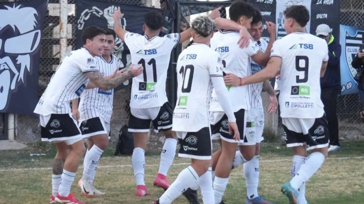 Cipolletti venció sobre la hora a Deportivo Rincón y es líder de la Zona 3. Foto: prensa Cipolletti. &nbsp;