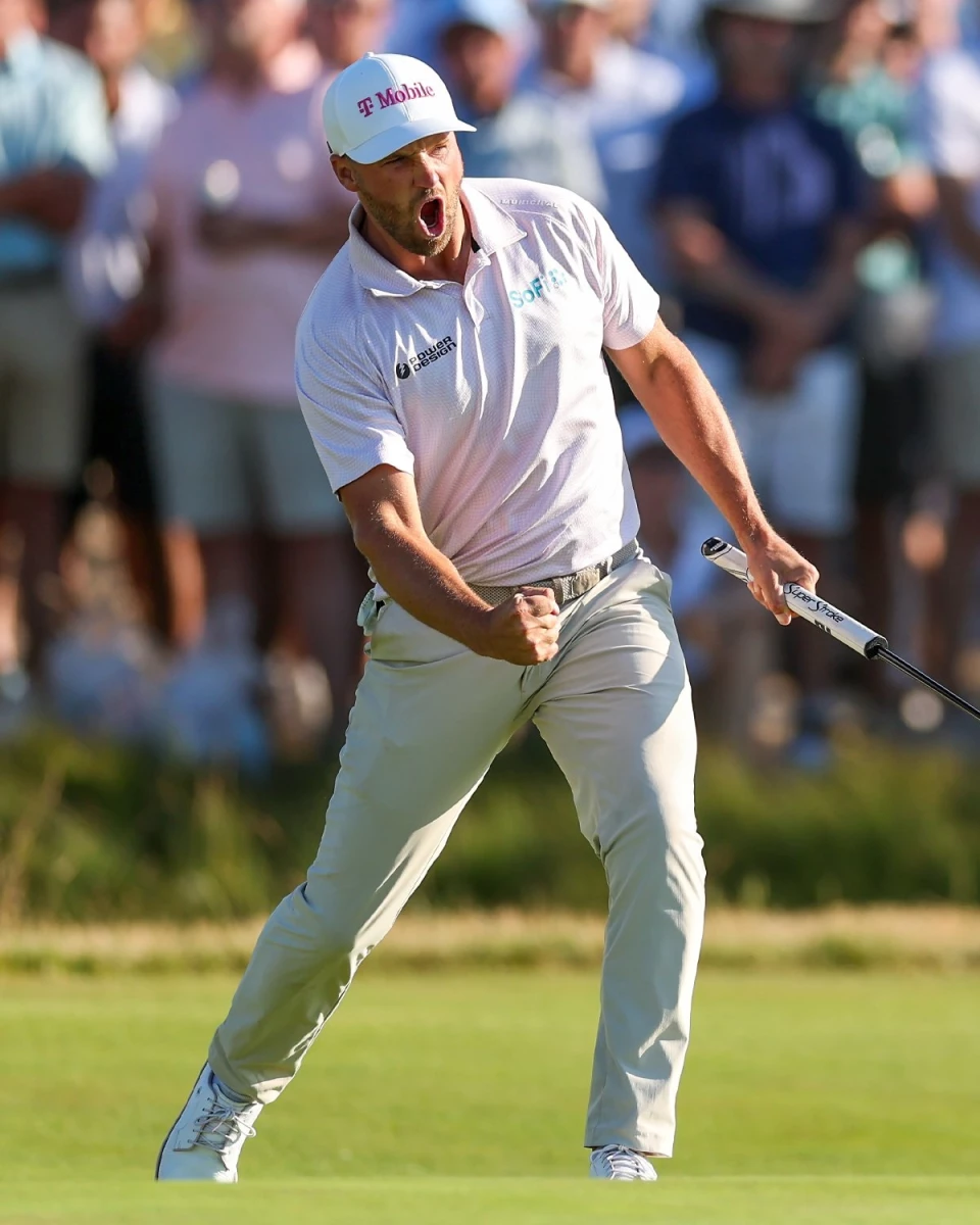 Foto:@PGATOUR. El argentino Clark se adjudicó su segundo certamen en la PGA Tour en la edición 126 del US Open