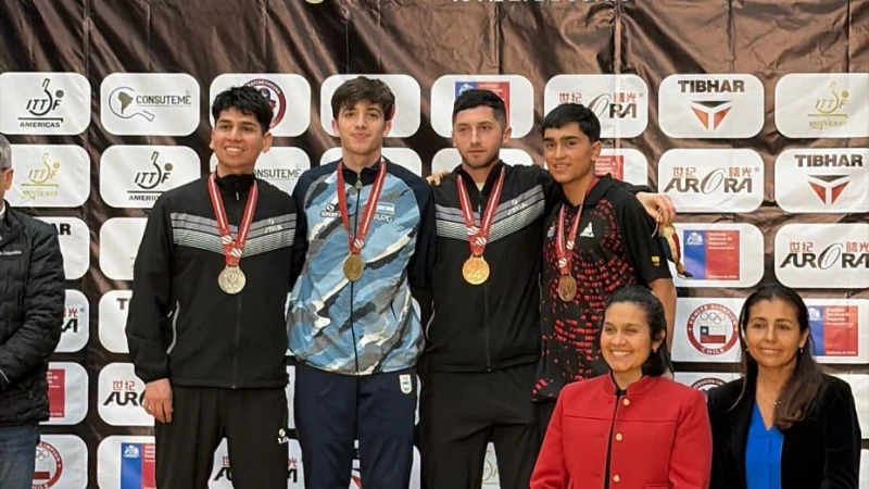 Foto: Prensa Sudamericano de Tenis de Mesa