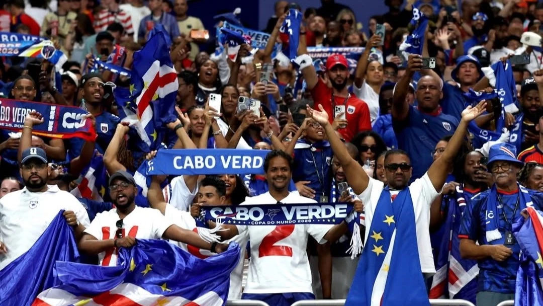 Los hinchas que pudieron viajar a Estados Unidos. Foto: FIFA