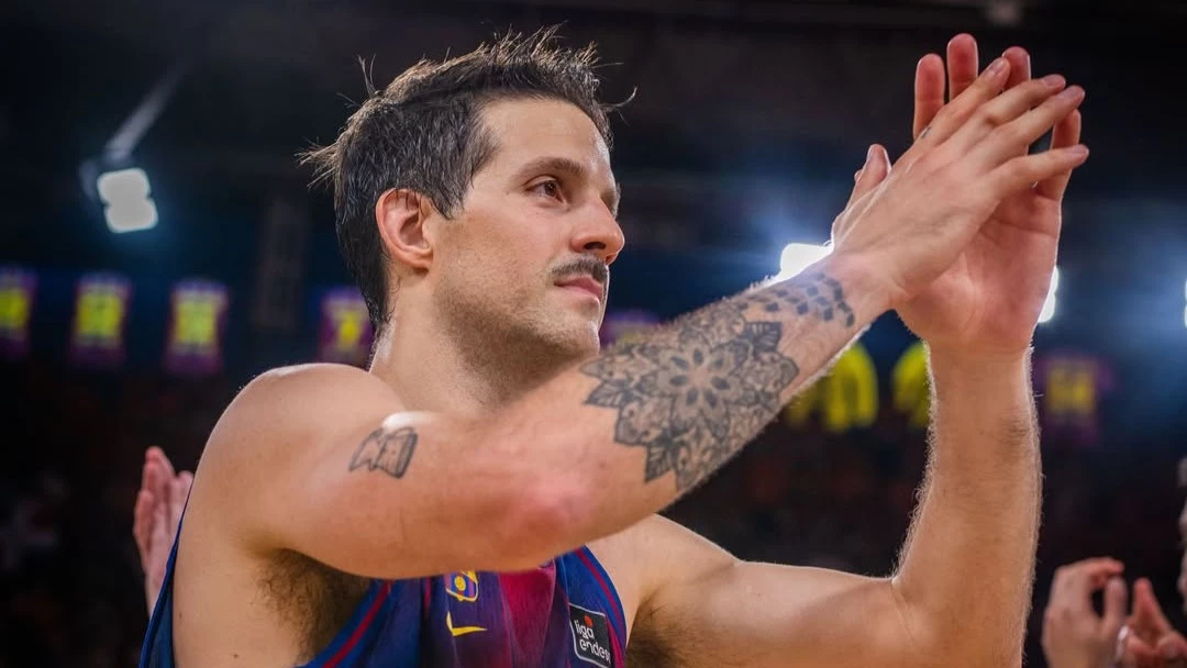 Foto:@FCBbasket. El argentino Laprovittola culminó con 10 puntos, 2 rebotes y una asistencia en 19m.&nbsp;