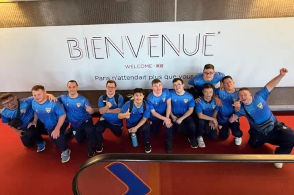 Foto: Argentina campeón mundial de básquetbol para atletas con Síndrome de Down por primera vez.
