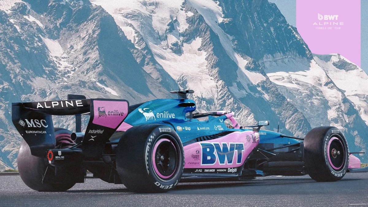 La publicación de Alpine antes del inicio de los ensayos para el GP de Austria. (Foto: AlpineF1Team)
