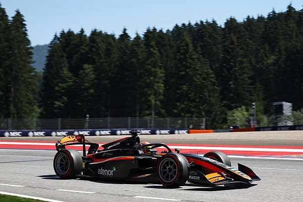 Foto: Formula 2. El argentino Varrone finalizó en la 12da. ubicación la carrera Sprint en Austria