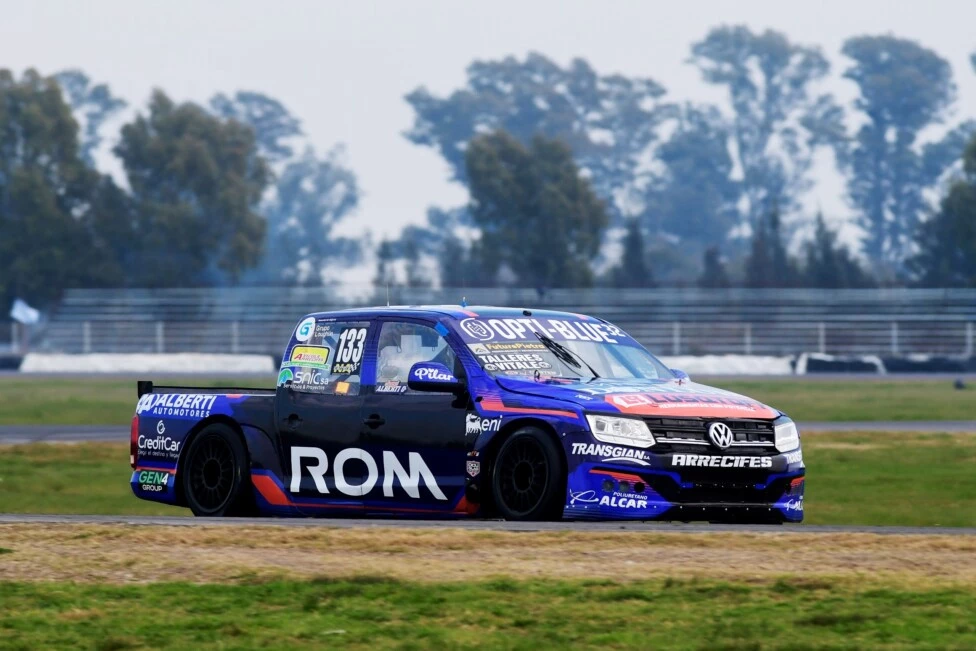 Juan Pablo Alberti se impuso en el TC Pista Pick Up, en La Plata. Foto: prensa ACTC