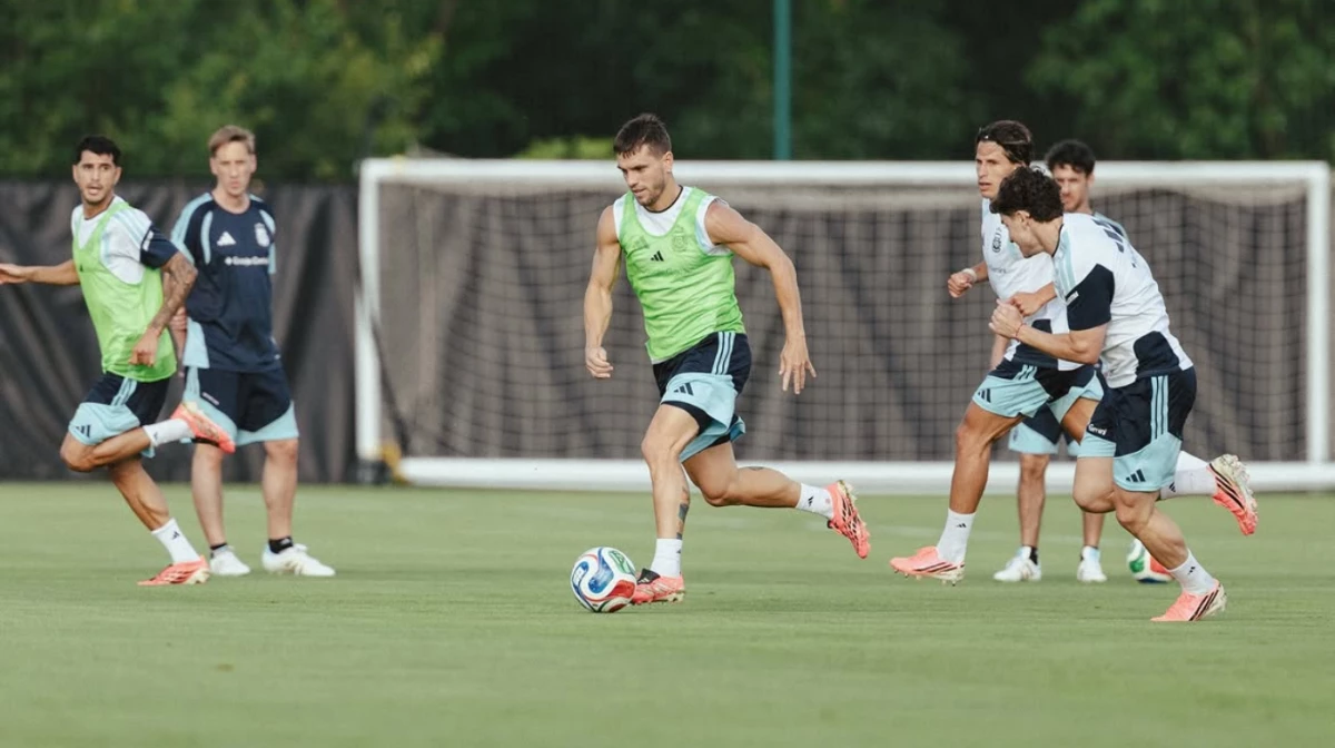 Lo Celso fue la figura ante Jordania &nbsp;(Foto: X@Argentina)