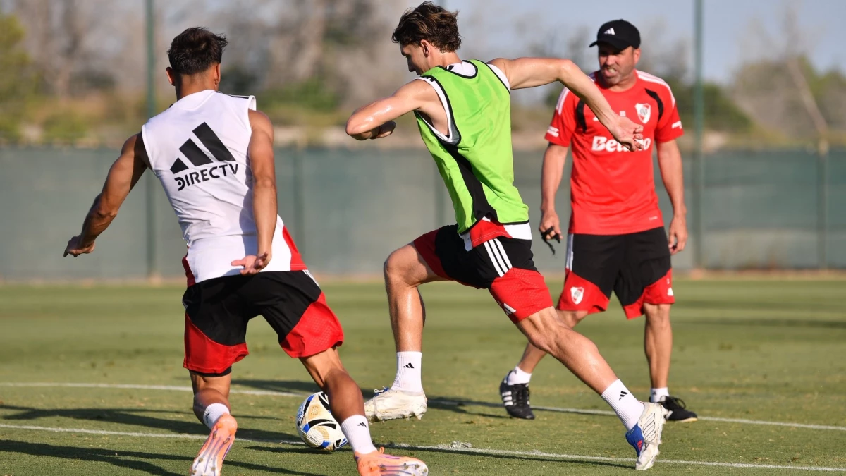 Foto: River. Coudet se preparará para el segundo semestre con un amistoso el viernes y con dos caras nuevas en Alicante&nbsp;