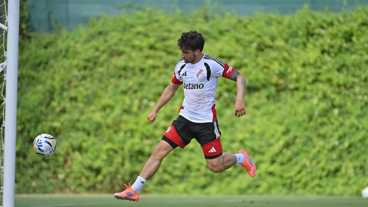 Foto: River. Se viene el debut en el amistoso del viernes del volante que llegó del Getafe, el uruguayo Mauro Arambarri.&nbsp;