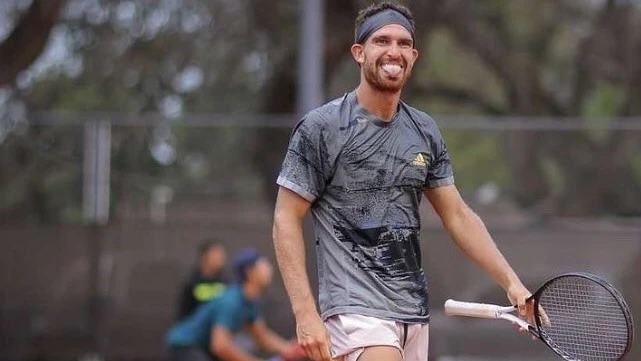 Foto: Ignacio Monzón eliminó a Juan Manuel La Serna y pasó a los cuartos de final del Challenger de Quito