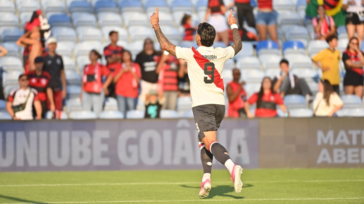 Foto: River. Driussi, a pesar de las lesiones que sufrió en todfo el año, fue uno de los goleadores del equipo y sigue derecho