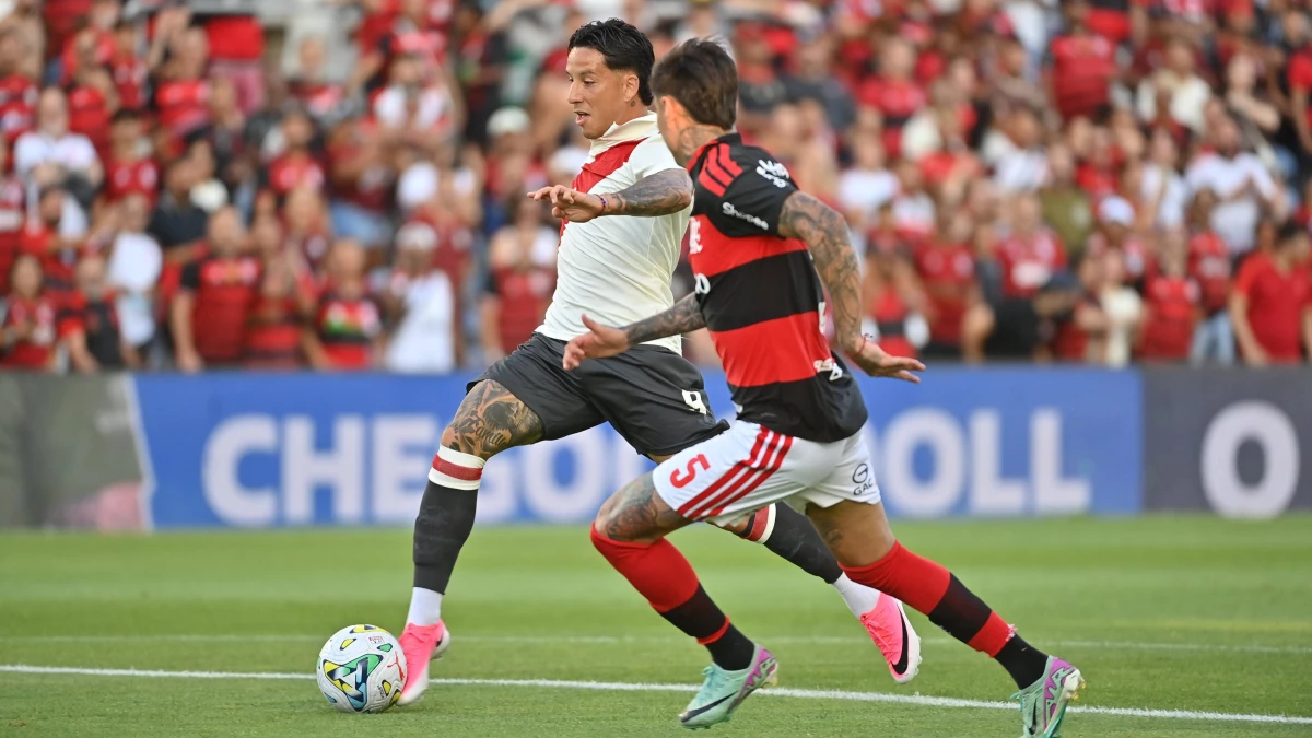 Foto: River. Seba Driussi volvió implacable y metió un doblete en el primer tiempo con una jugada maravillosa en el segundo.