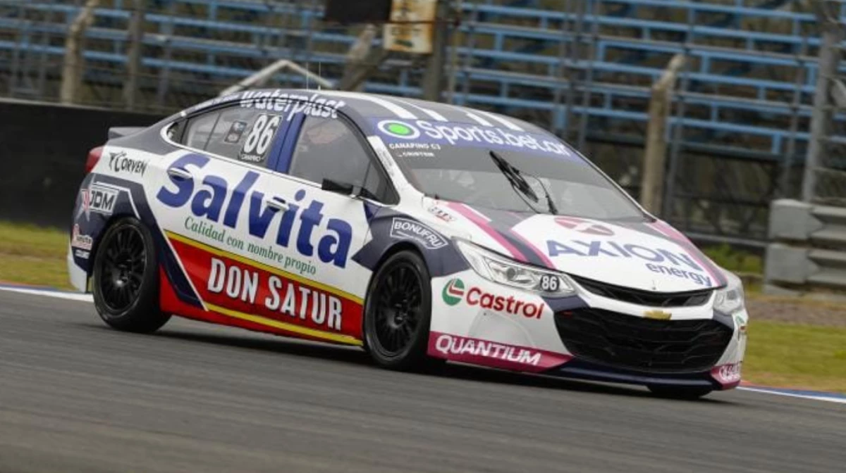 Canapino se quedó con la pole (Foto: Prensa TN Apat).