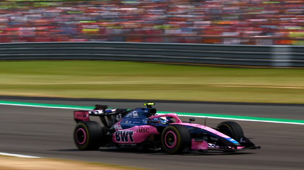 Colapinto terminó noveno en Silverstone (Foto: X@AlpineF1Team).