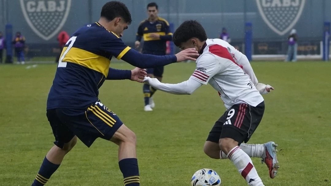Boca y River protagonizaron la semifinal del torneo de Reserva. Foto: @RiverPlate