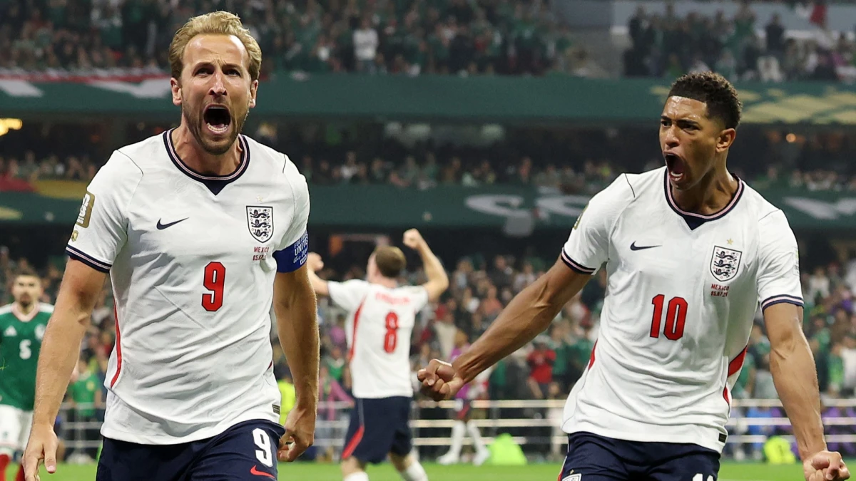 Foto: Harry Kane y Jude Bellingham fueron los goleadores y artífices de la clasificación de Inglaterra en el Azteca.