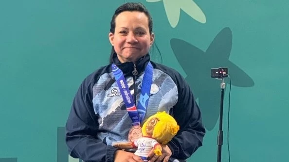 Estelia Ospina Bastidas. Foto: @comiteparalimpicoargentino