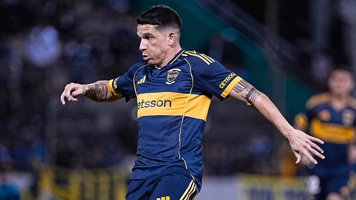 Foto: Lautaro Blanco marcó el camino de la victoria con un golazo.