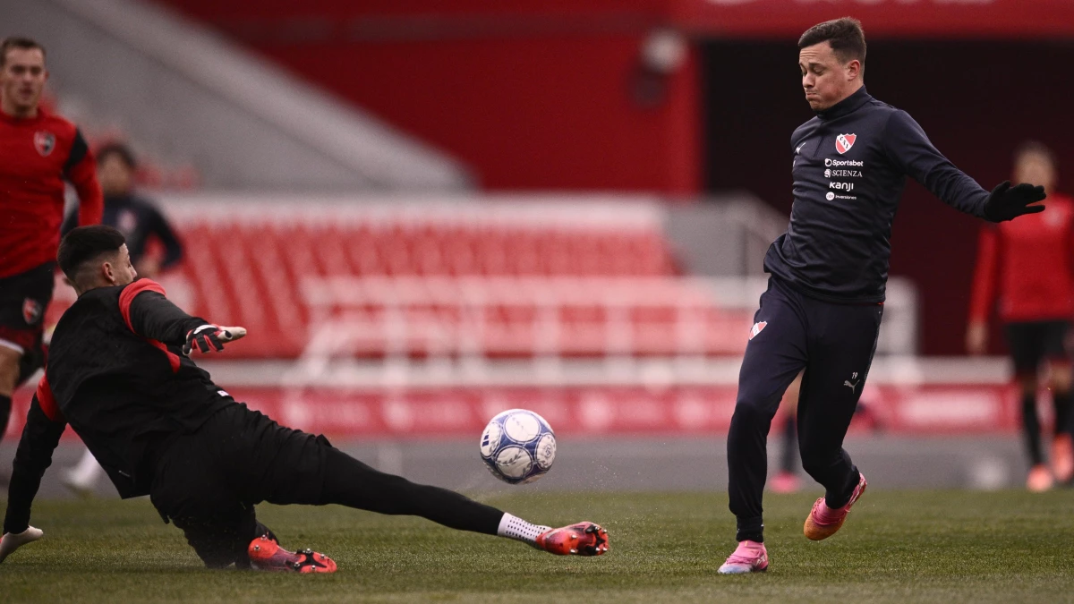 Foto:@Independiente. Dos goles de Maximiliano Meza para el triunfo del Rojo