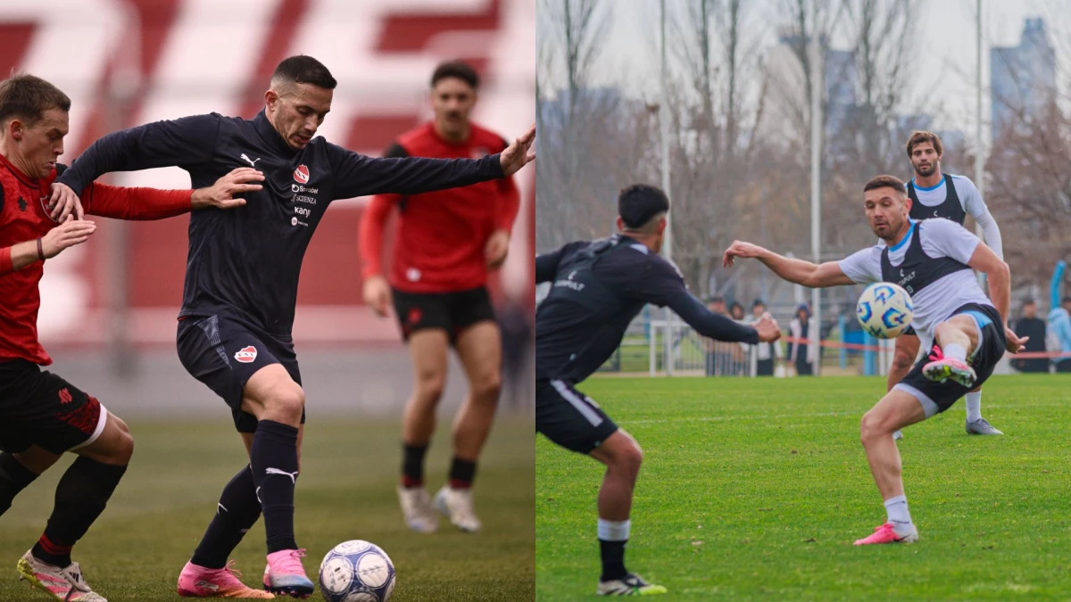 Foto:@Independiente (izquierda) y @Racing (derecha). Ganaron los dos equipos de Avellaneda en los amistosos del sábado