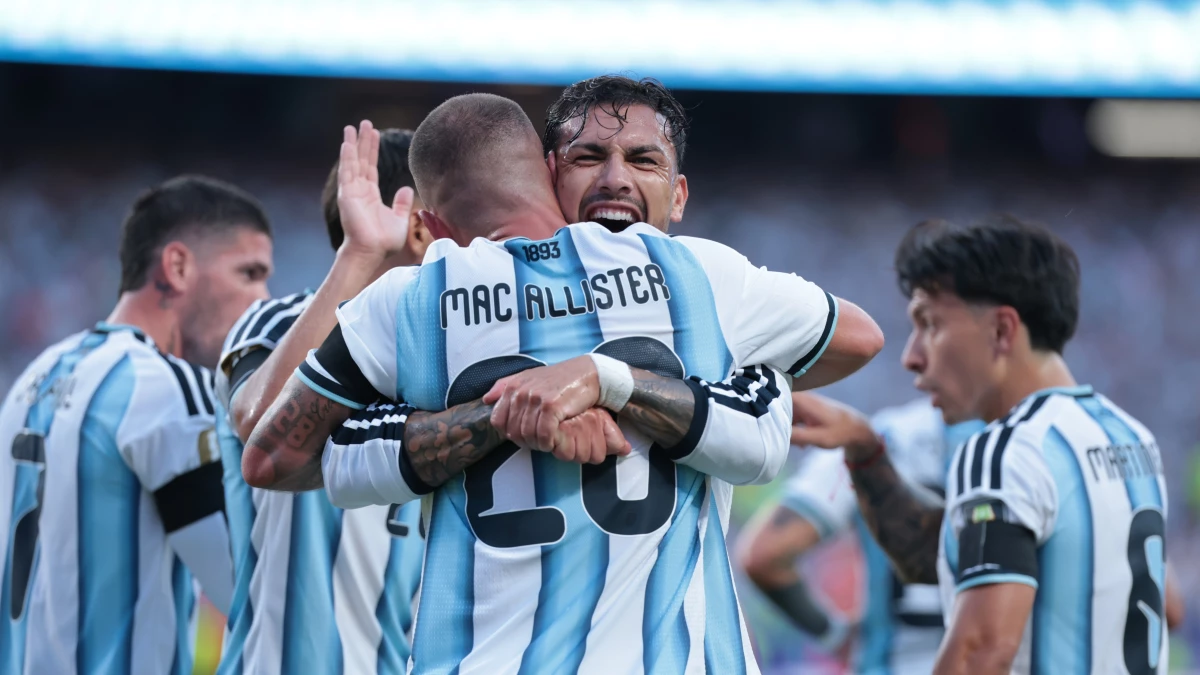 Foto del “X” de la Selección Argentina (@Argentina).