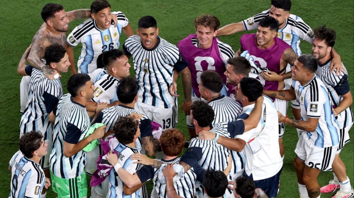Argentina e Inglaterra se enfrentarán el próximo miércoles en Atlanta (Foto: X@AFASeleccionEN).