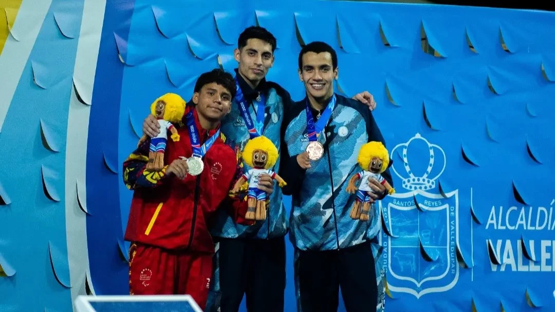 La para natación aportó 24 medallas para la delegación. Foto: @parasuramericanos2026