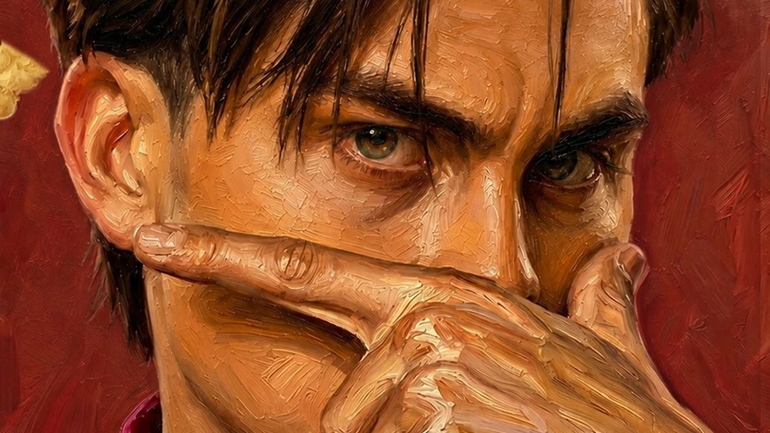 Con una pintura y un cuadro con su firma, la Roma oficializó la renovación de Paulo Dybala hasta 2027. (Foto: @OfficialASRoma)