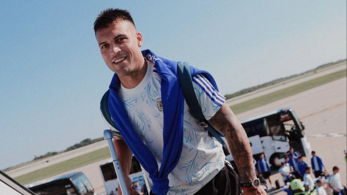 Foto: Lautaro Martínez viene de marcar el último gol argentino en este Mundial.