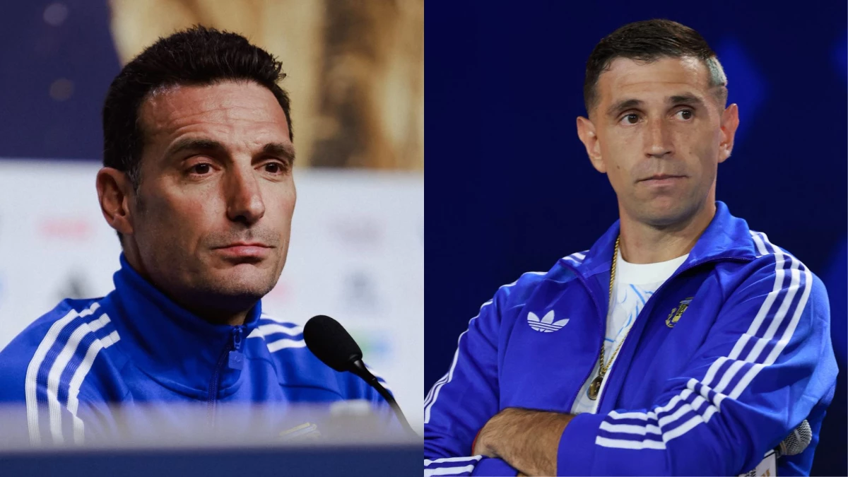 Como en Qatar 2022, Scaloni y “Dibu” Martínez hablaron ante de la final del Mundial.