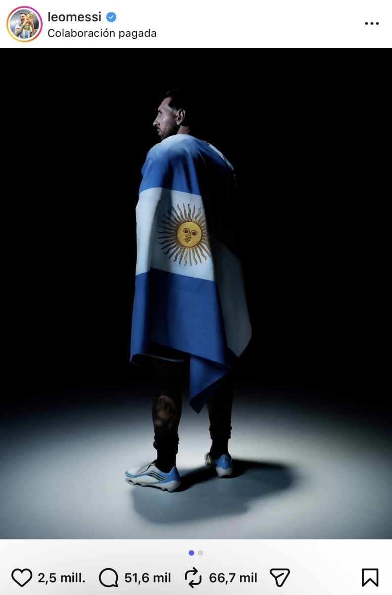 Foto: Lionel Messi (IG)
