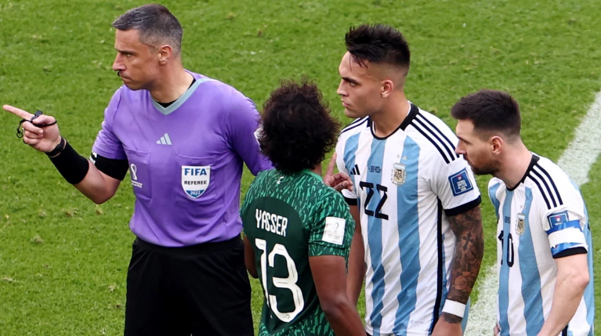 Vincic dirigió a la Selección en el debut de Qatar 2022 (Foto: FIFA).
