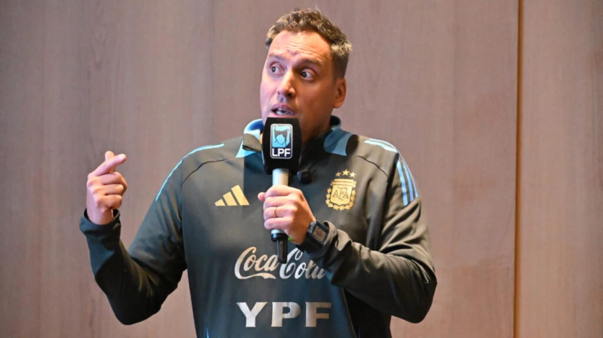 Rapallini es el gerente técnico de Arbitraje (Foto: X@LigaAFA).