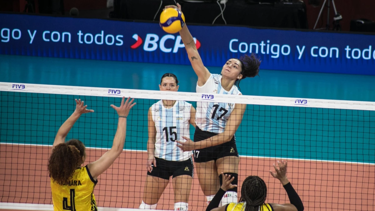 Foto: FEVA. Argentina no pudo contra Colombia y ahora se debe cruzar contra Brasil este sabadso en semifianles.&nbsp;